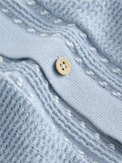 Bleu clair - 100% coton Manches Courts Polos en maille (3-16ans)