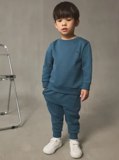 Bleu clair - Ensemble sweat-shirt et jogging (3mois-7ans)