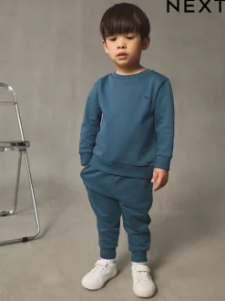 Bleu clair - Ensemble sweat-shirt et jogging (3mois-7ans)