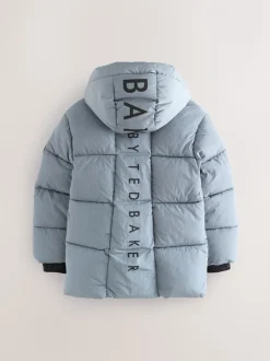 Bleu clair - Manteau matelassé Baker By Ted Baker imperméable