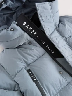 Bleu clair - Manteau matelassé Baker By Ted Baker imperméable