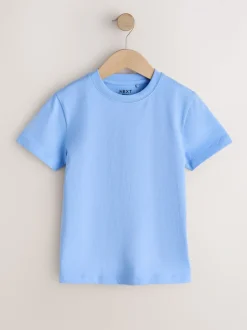 Bleu clair - T-shirt Manches courtes (3-16ans)