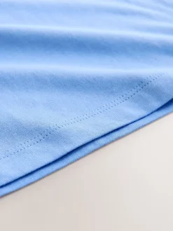 Bleu clair - T-shirt Manches courtes (3-16ans)