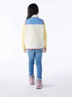 Bleu clair - Veste Tog 24 Damara Shaun The Sheep Sherpa Gilet