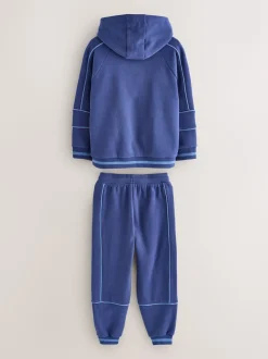 Bleu cobalt - Baker by Ted Baker ensemble sweat à capuche et pantalon de jogging oversize