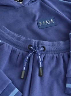 Bleu cobalt - Baker by Ted Baker ensemble sweat à capuche et pantalon de jogging oversize