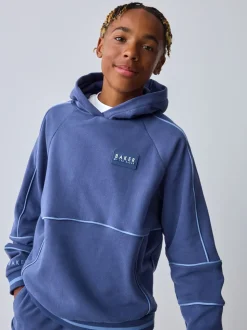 Bleu cobalt - Baker by Ted Baker ensemble sweat à capuche et pantalon de jogging oversize