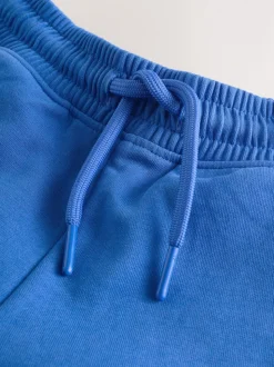 Bleu cobalt - Ensemble t-shirt et short épais décontracté (3-16ans)