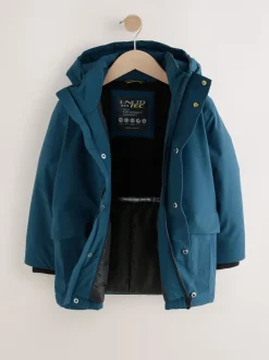 Bleu cobalt - Parka imperméable (3-17ans)