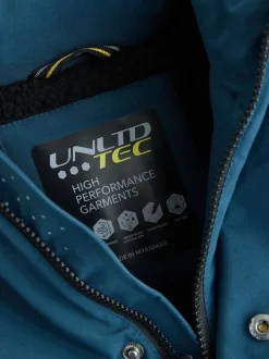 Bleu cobalt - Parka imperméable (3-17ans)