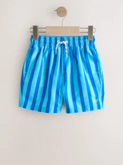 Bleu cobalt - Rayure Short de bain (3-16ans)