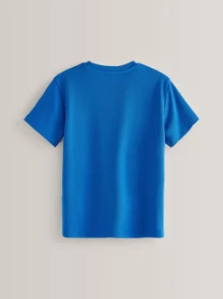 Bleu cobalt - T-shirt de sport (3-16ans)