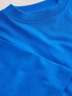 Bleu cobalt - T-shirt Manches courtes (3-16ans)