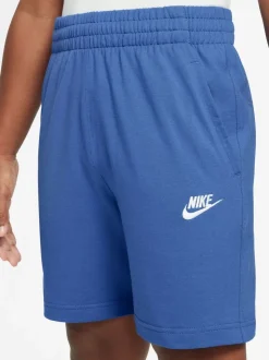 Bleu comète - Nike Vêtements de sport Club Shorts