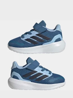 Bleu de ciel - adidas Baskets Runfalcon 5 Easy On bébé à velcro