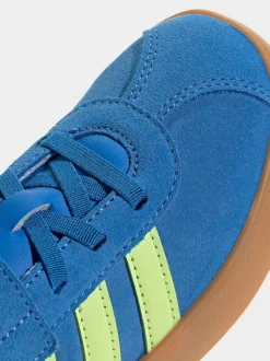 Bleu de ciel - adidas Vl Cour 3.0 Baskets enfant à crochets et boucles