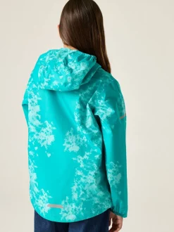 Bleu de ciel - Veste imperméable Packaway Regatta Kids Lever II