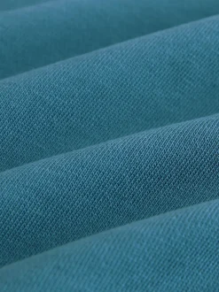 Bleu de sarcelle - T-shirt épais décontracté à manches longues (3-16ans)