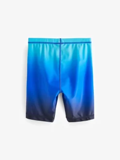 Bleu dégradé - Short de bain extensible (3-16ans)