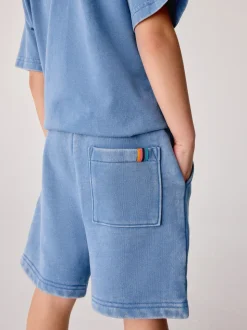 Bleu délavé - Paul Smith Junior ensemble haut et short garçon