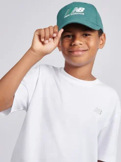 bleu foncé - Casquette New Balance graphique à ardillons multicolore