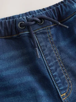 bleu foncé - Jean cargo large extensible confortable (3mois -7ans)