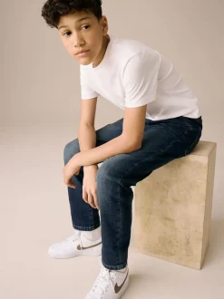 bleu foncé - Jeans en denim authentiques (3-16ans)