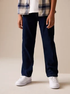 Bleu foncé - Jeans extensibles (3-17yrs)