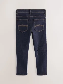 Bleu foncé - Jeans extensibles (3-17yrs)