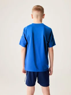 bleu foncé - Maillot adidas Tiro 24 enfant