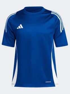 bleu foncé - Maillot adidas Tiro 24 enfant