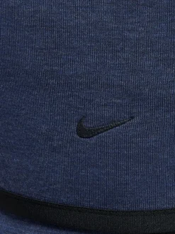 bleu foncé - Sweat à capuche zippé Nike Tech Fleece