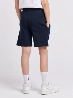 Bleu foncé - U.S. Polo Assn. Garçons 100% Cotton Double Horsemen Sweat Shorts