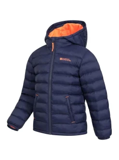 bleu foncé - Veste matelassée imperméable Mountain Warehouse Seasons II enfant