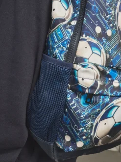 Bleu Football - sac à dos