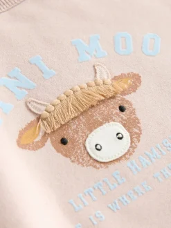 Bleu Hamish - Ensemble Sweat-shirt et Leggings bébé (0mois-3ans)