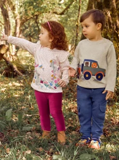 Bleu indigo & Bleu marine - LotJojo Maman Bébé Cargos % Cotton Survêtement 100 2