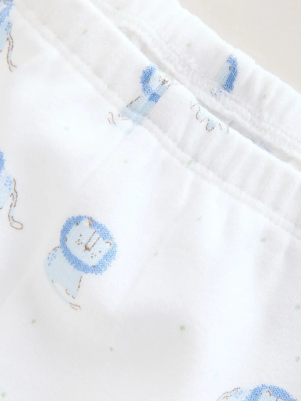 Bleu lion - Ensemble haut et legging bébé (0mois-2ans)