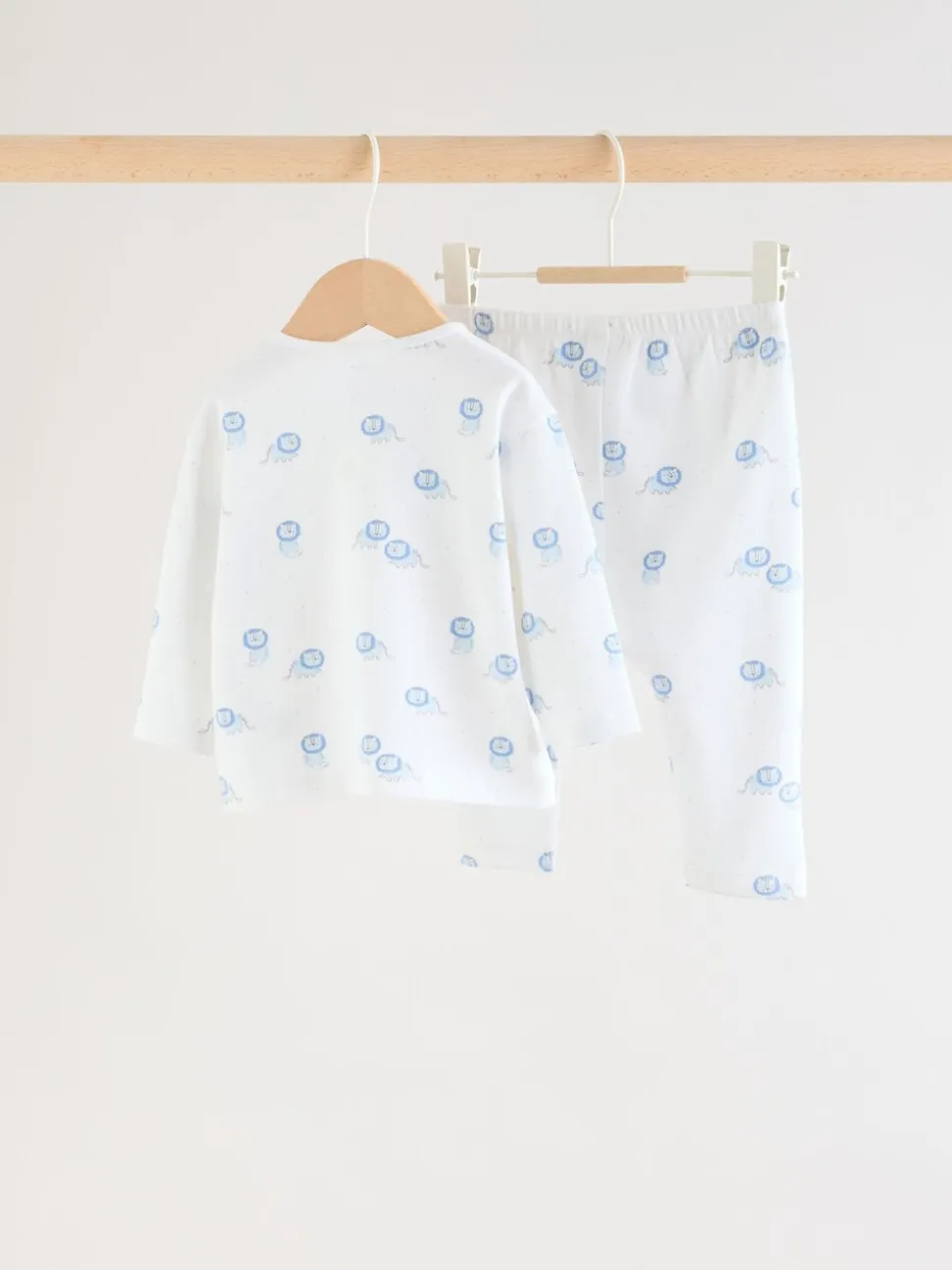 Bleu lion - Ensemble haut et legging bébé (0mois-2ans)