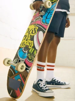 Bleu marine - Baskets Converse Chuck Taylor All Star Ox enfant