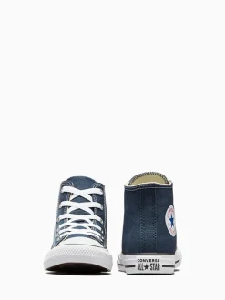 Bleu marine - Baskets montantes Converse Chuck Taylor junior