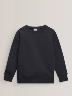 Bleu marine - Chandail scolaire à col roulé (3-17ans)