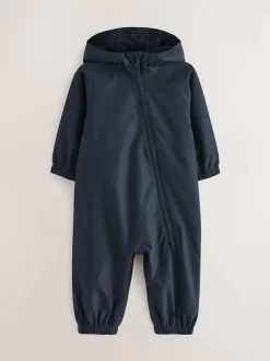 Bleu marine - Combinaison imperméable doublée de polaire (3mths-7yrs)