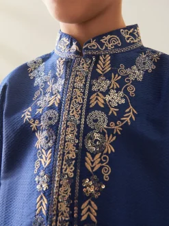 Bleu marine - Eid Kurta (3mths-16yrs)
