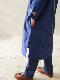 Bleu marine - Eid Kurta (3mths-16yrs)