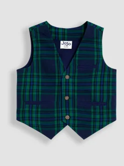 Bleu marine - Ensemble 3pièces avec gilet et chemise JoJo Maman Bébé
