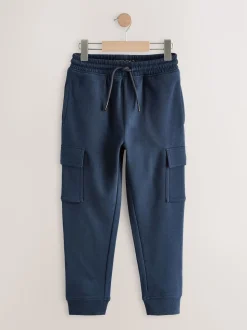 Bleu marine - Jogging riche cargo (3-16ans)