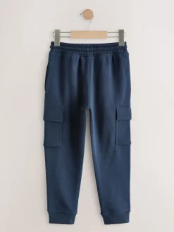 Bleu marine - Jogging riche cargo (3-16ans)