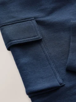 Bleu marine - Jogging riche cargo (3-16ans)