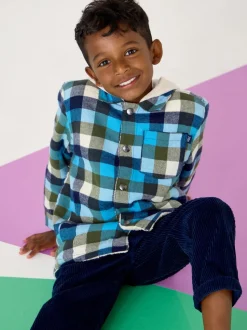 Bleu marine - Jojo Maman Bébé Pantalon Pull-On en Cordon Chunky